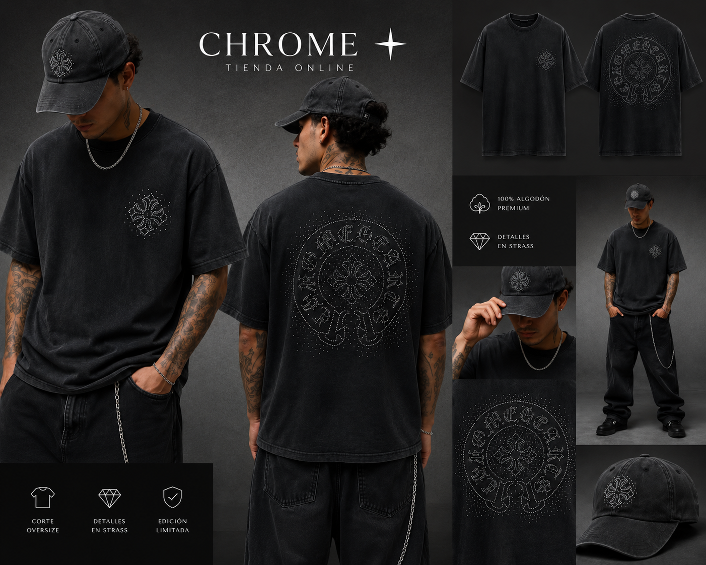 Camiseta Chrome